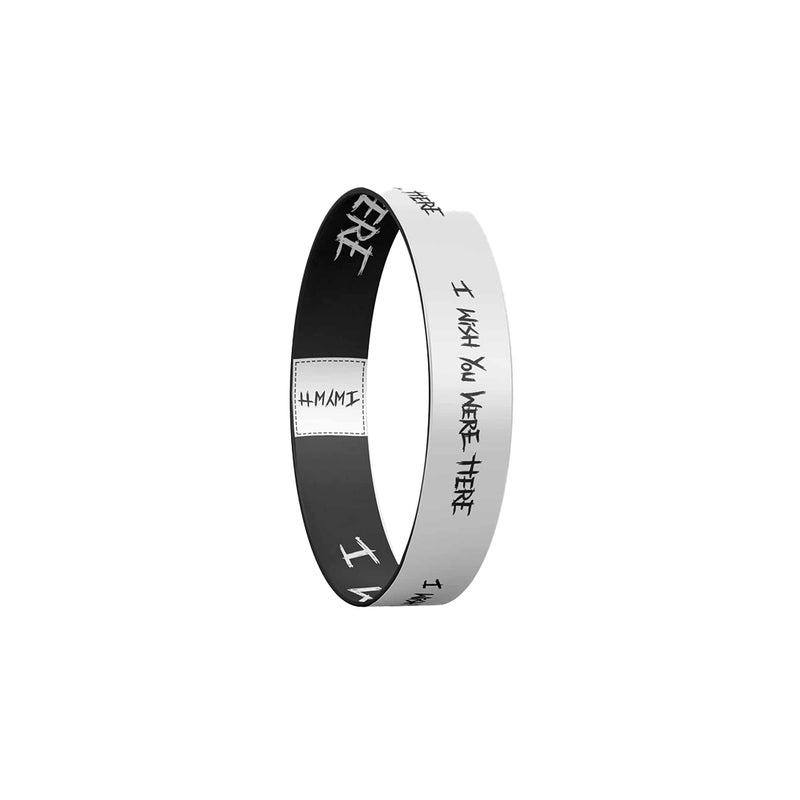 I WISH YOU WERE HERE Hand Bracelet White
