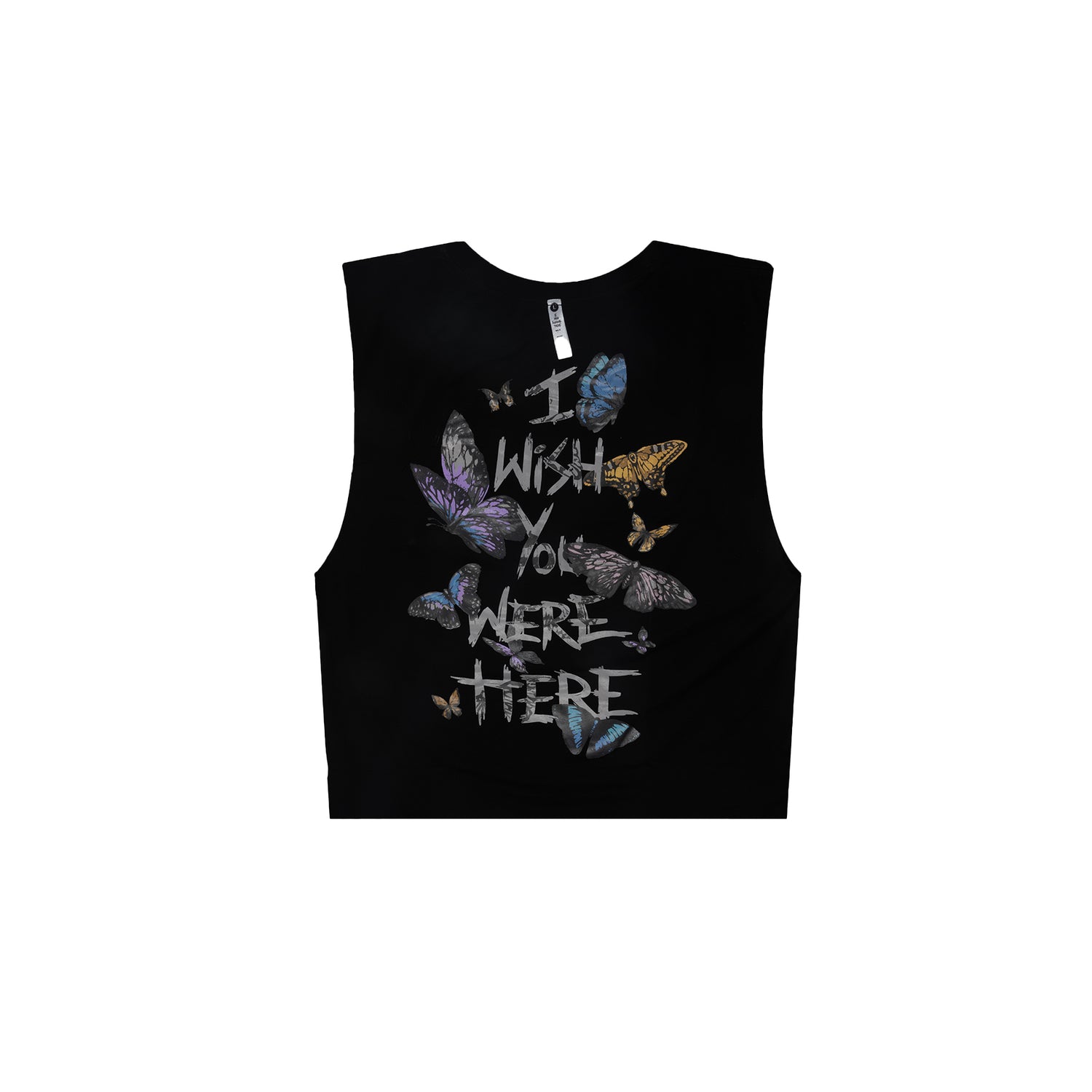 IWYWH Butterfly Men Vest Black