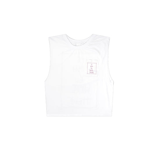 IWYWH Butterfly Men Vest White