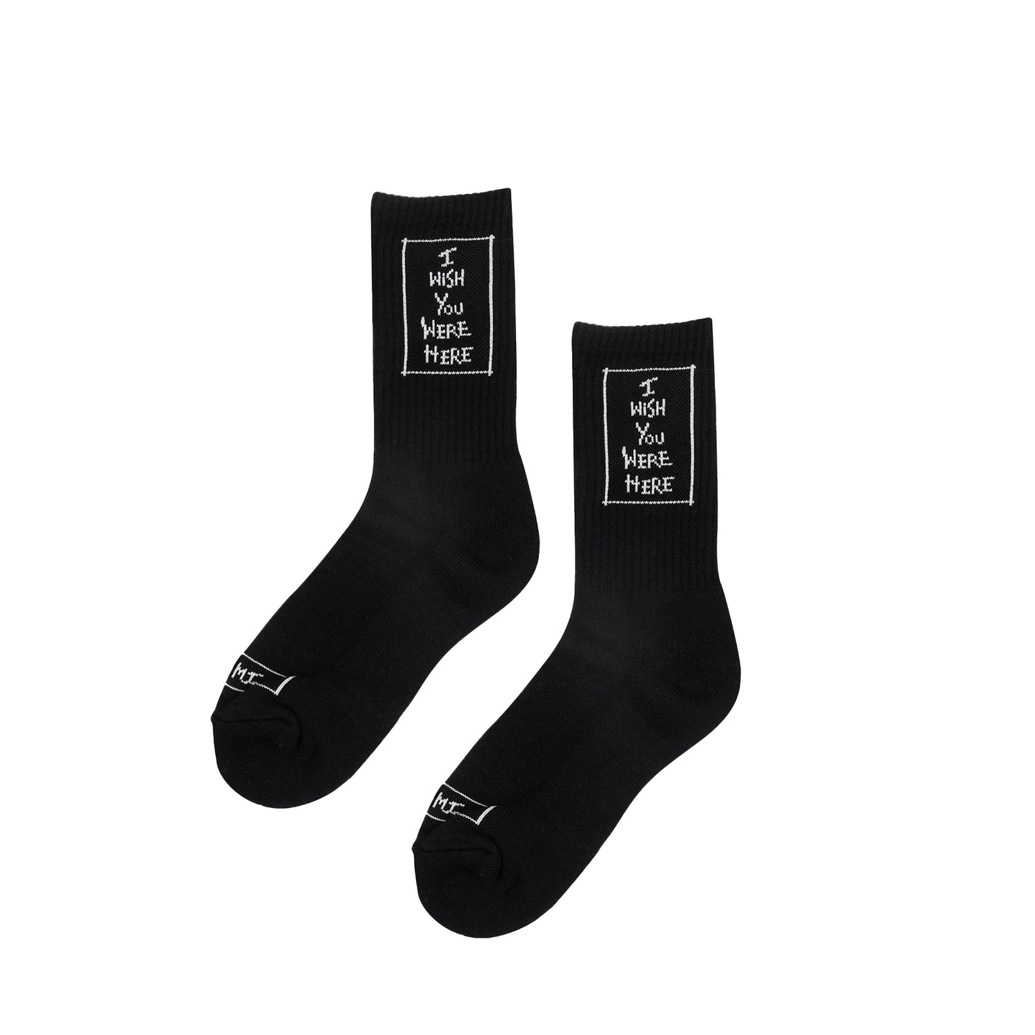 IWYWH BLACK CLASSIC SOCK