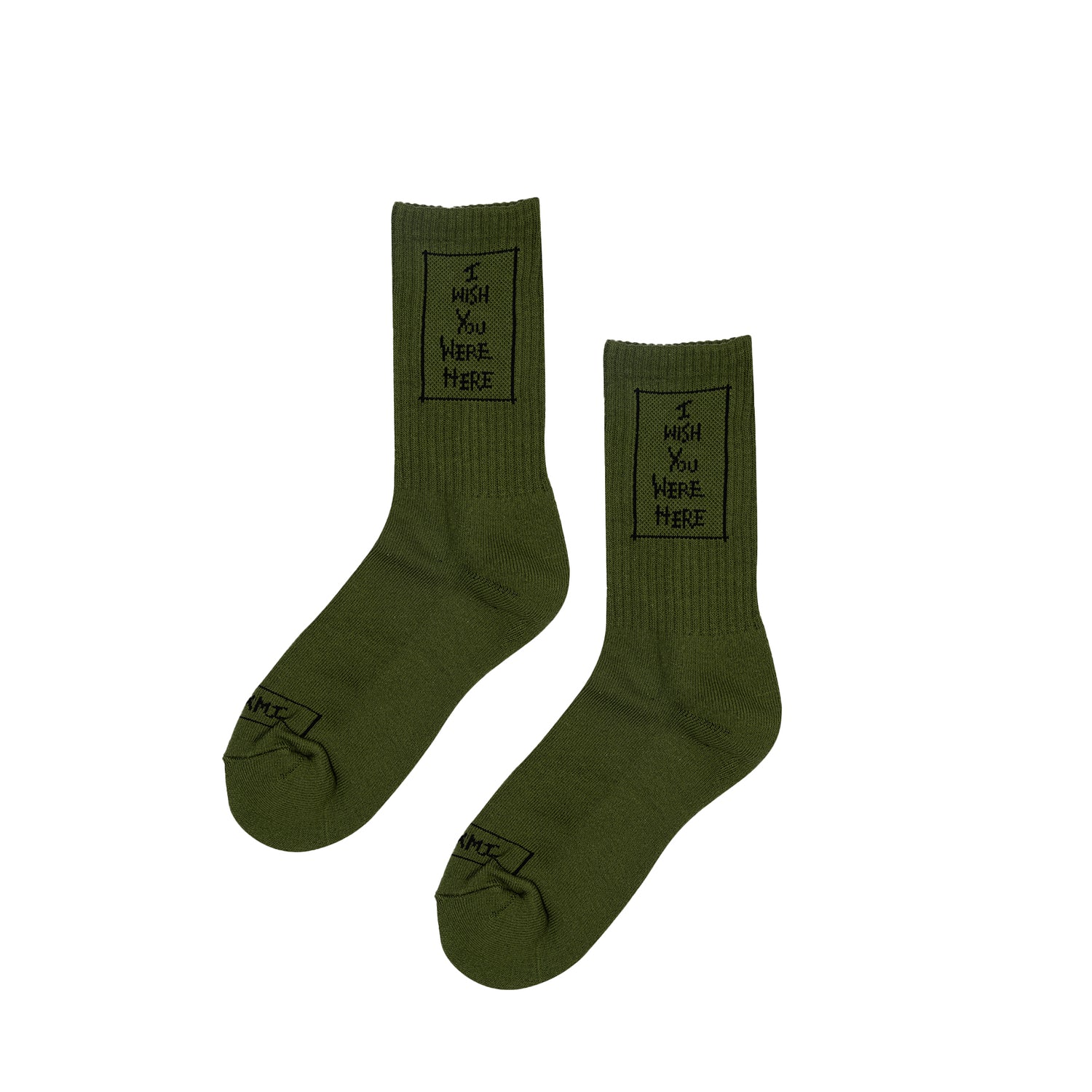 IWYWH GREEN CLASSIC SOCK